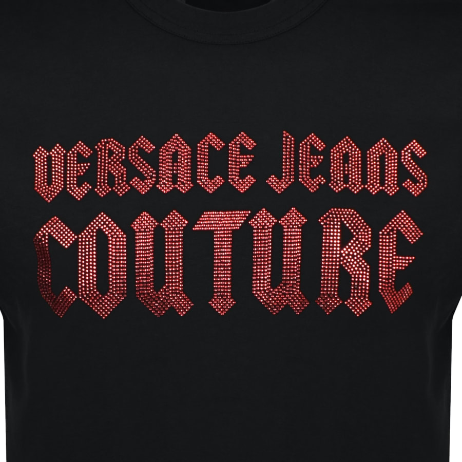 Versace t shirt red on sale